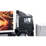 SIKU SUPER camión MAN con carrocería de caja, Automóvil de construcción 