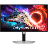 Samsung Odyssey OLED G8 S27HG800SUX, Monitor de gaming plateado