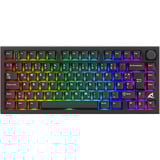 Sharkoon SKILLER SGK55W, Teclado para gaming negro