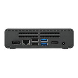 Shuttle Nano PC NE10N 0,6 l tamaño PC Negro N100 Intel® SoC, Barebone negro, 0,6 l tamaño PC, Mini PC barebone, Intel® SoC, DDR4-SDRAM, PCI Express, SATA, 65 W