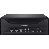 Shuttle XPC slim XH610, Barebone negro