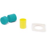 Spin Master Kinetic Sand, Parque para cachorros de excavación, 680 g de arena de juego, herramientas multiusos con forma de cachorros, 2 herramientas para la arena, estuche de almacenamiento reutilizable, juguetes sensoriales para niños y niñas a partir de 3 años 