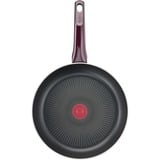 Tefal Resist Intense D52202 Sartén multiuso Alrededor, Pan Alrededor, Sartén multiuso, Negro, Rojo, Titanio, 175 °C, Aluminio
