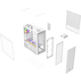 Thermaltake S380 TG ARGB, Cajas de torre blanco