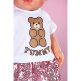 ZAPF Creation BABY born Glam Outfit 43cm, Accesorios para muñecas BABY born Glam Outfit 43cm, Juego de ropita para muñeca, 3 año(s)