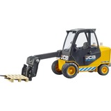 bruder JCB Teletruk con paleta, Automóvil de construcción amarillo/Negro