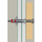 fischer Taco hueco DuoHM 6x55 S PZ, Pasador 