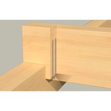 fischer Tornillo para madera PowerFull II 6,0x160 ZK TX VG 