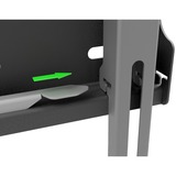 iiyama MD-WM6040 soporte para monitor Pared Negro, Soporte de pared negro, 125 kg, 100 x 100 mm, 600 x 400 mm, Negro