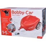 BIG 800056266 accesorio para correpasillos o balancín infantil Remolque para coche de juguete, Automóvil de juguete rojo, Remolque para coche de juguete, 1 año(s), Plástico, Rojo