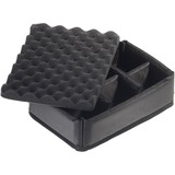 B&W 1000/B/RPD caja para equipo Maletín/funda clásica Negro, Maleta negro, Maletín/funda clásica, Polipropileno (PP), 700 g, Negro