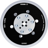 Bosch 2 608 900 003 disco de afilar Plato de apoyo de disco lijador, Plato lijador negro, Plato de apoyo de disco lijador, Bosch, Negro, Gris, Alrededor, 12,5 cm, 1 pieza(s)