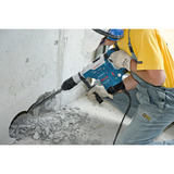 Bosch Set profesional martillo perforador GBH 5-40 DCE + amoladora angular GWS 880, Kit de herramientas azul/Negro