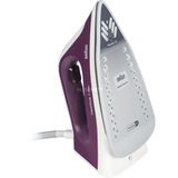 Braun CareStyle 1 IS1514VI 2200 W 1,7 L Suela de cerámica Púrpura, Estación de planchado a vapor blanco/Violeta, 2200 W, 400 g/min, Suela de cerámica, 6 bar, 1,7 L, 120 g/min