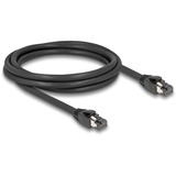 DeLOCK Cable de red RJ-45 Cat.8.1 S/FTP, hasta 40 Gbps negro