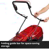 EINHELL Cortacésped a batería GE-CM 36/43 Li M - Solo, 36Volt (2x18V) rojo/Negro