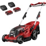 EINHELL Cortacésped a batería Power X-Change GE-CM 36/37 Li, 36 Voltios (2x18V) rojo/Negro