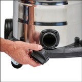 EINHELL TE-VC 2025 SACL, Aspiradora en húmedo y en seco rojo/Acero fino