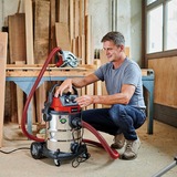 EINHELL TE-VC 2025 SACL, Aspiradora en húmedo y en seco rojo/Acero fino