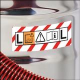 EINHELL TE-VC 2025 SACL, Aspiradora en húmedo y en seco rojo/Acero fino