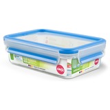 Emsa 508539 recipiente de almacenar comida Rectangular Caja 0,8 L Transparente 8 pieza(s) transparente/Azul, Caja, Rectangular, 0,8 L, Transparente, Alemania, 135 mm