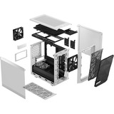 Fractal Design Meshify 2 Nano White TG clear tint, Cajas de torre blanco