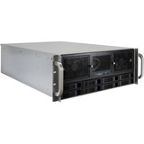 Inter-Tech 4U-4408L, Servidor de vivienda negro