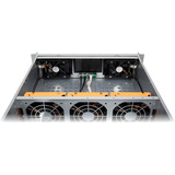 Inter-Tech 4U-4408L, Servidor de vivienda negro