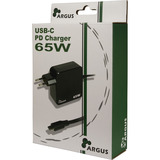 Inter-Tech 88882222, PD-2065, Cargador negro