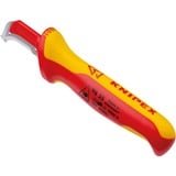 KNIPEX Cuchillo pelacables VDE rojo/Amarillo