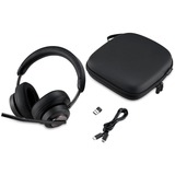 Kensington Auriculares Bluetooth circumaurales H3000, Auriculares con micrófono negro, Inalámbrico, Juego, 20 - 20000 Hz, Auriculares, Negro