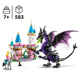 LEGO Maléfica en Forma de Dragón, Juegos de construcción Juego de construcción, 7 año(s), Plástico, 583 pieza(s), 850 g