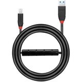 Lindy 43227 cable USB USB 3.2 Gen 1 (3.1 Gen 1) 10 m USB A USB B 5 Gbit/s Negro negro, 10 m, USB A, USB B, USB 3.2 Gen 1 (3.1 Gen 1), 5 Gbit/s, Negro