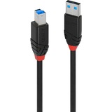 Lindy 43227 cable USB USB 3.2 Gen 1 (3.1 Gen 1) 10 m USB A USB B 5 Gbit/s Negro negro, 10 m, USB A, USB B, USB 3.2 Gen 1 (3.1 Gen 1), 5 Gbit/s, Negro