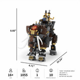 Lumibricks Steamphant, Juegos de construcción 