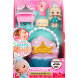 MGA Entertainment Yummiland Beauty Bag Playset + Lip Gloss Doll - Cupcake Beauty Bag, Muñecos Minifigura, Femenino, 4 año(s), Niño/niña, Multicolor