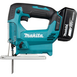 Makita Sierra de calar orbital a batería DJV186Z, 18 Voltios azul/Negro