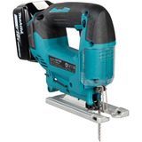 Makita Sierra de calar orbital a batería DJV186Z, 18 Voltios azul/Negro