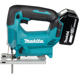 Makita Sierra de calar orbital a batería DJV186Z, 18 Voltios azul/Negro