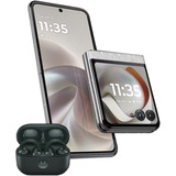 Motorola razr 70 256GB, Móvil gris claro