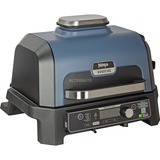 Ninja Woodfire Pro Connect XL Outdoor Elektrogrill & Smoker, Parrilla azul/Negro
