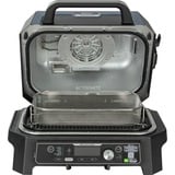 Ninja Woodfire Pro Connect XL Outdoor Elektrogrill & Smoker, Parrilla azul/Negro