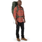 Osprey Kestrel 58, Mochila verde oliva