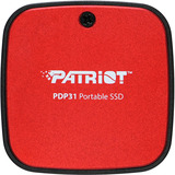 Patriot PDP31 SSD portátil 2 TB, Unidad de estado sólido negro/Rojo