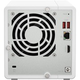 QNAP TS-364 NAS Torre Intel® Celeron® N5095 8 GB DDR4 0 TB QNAP Turbo System Blanco NAS, Torre, Intel® Celeron®, N5095, 8 GB, DDR4