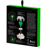 Razer Green Switch-Set, Interruptor de botón verde/Transparente