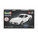 Revell Starter Kit Corvette C3, Automóvil de construcción 