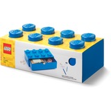 Room Copenhagen LEGO Cajón de escritorio 8, Caja de depósito azul