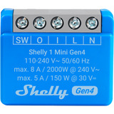 Shelly 1 Mini Gen4, Relé azul