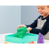 Spin Master Kinetic Sand - Set Sandbox con Arenero, 454 g de Arena Mágica Verde y 4 Accesorios - Kit Manualidades Niños - Juguetes Niños 3 Años +, Juego de arena Kinetic Sand - Set Sandbox con Arenero, 454 g de Arena Mágica Verde y 4 Accesorios - Kit Manualidades Niños - Juguetes Niños 3 Años +, Arena kinética infantil, 3 año(s), No tóxico, Verde